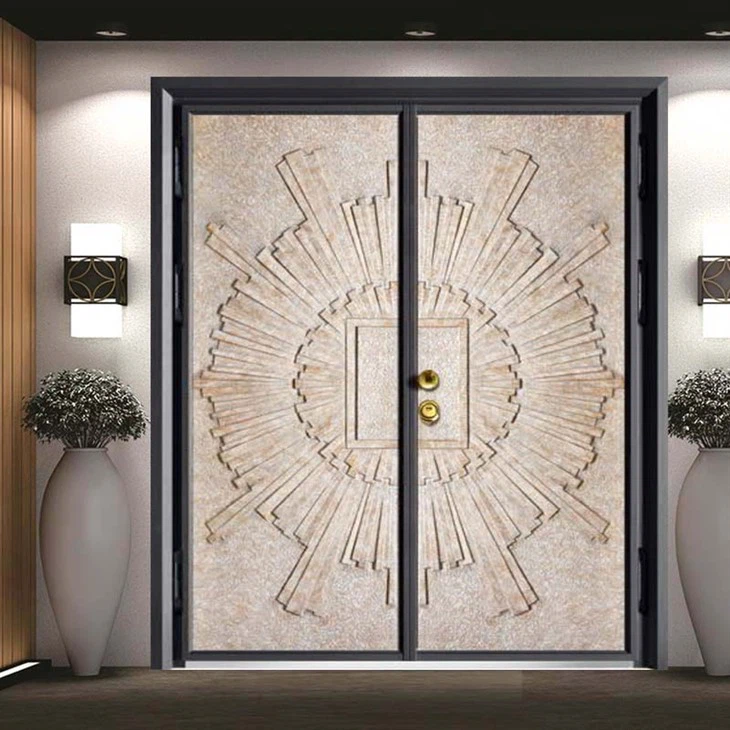 Sun Proof Cast Copper Board Safety Door